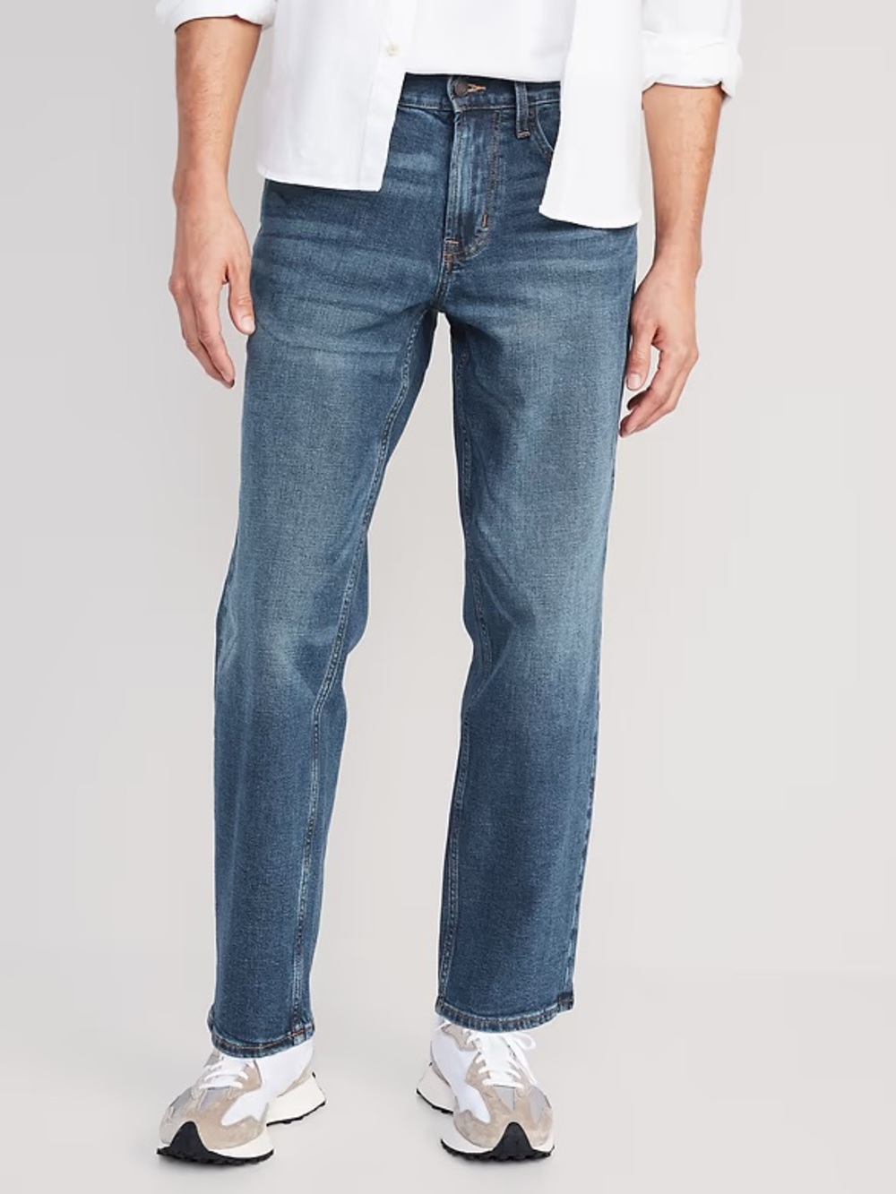 Old Navy Men’s Loose Built-In Flex Jeans Size 28/32 Washed Color